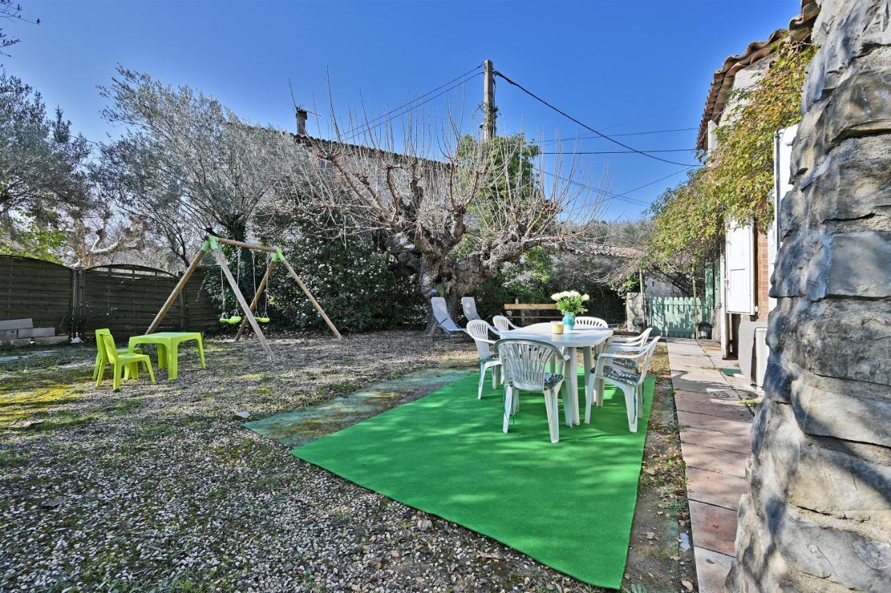 Mas Demoiselle - Charmante Maison 6 Personnes Tornac Exterior foto